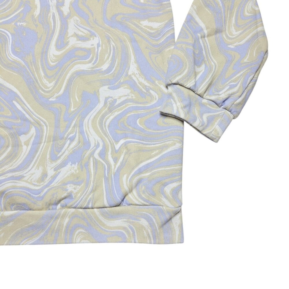 Art Class Sweater Girls Large 10 Blue Pullover Sweatshirt Geometric Long Sleeve - Picture 8 of 12